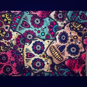 Sugar skull bag